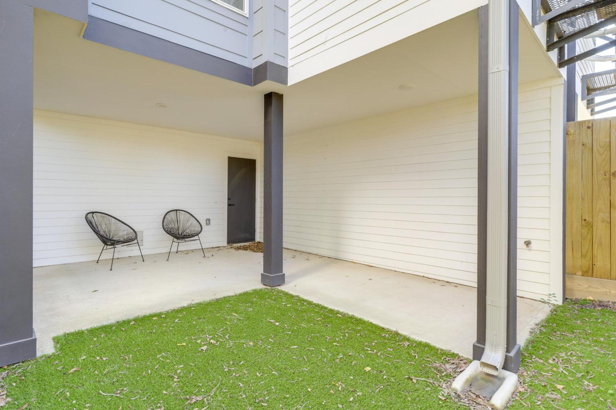 3 Mi To Dtwn Modern Townhome With Yard In Хьюстон Экстерьер фото
